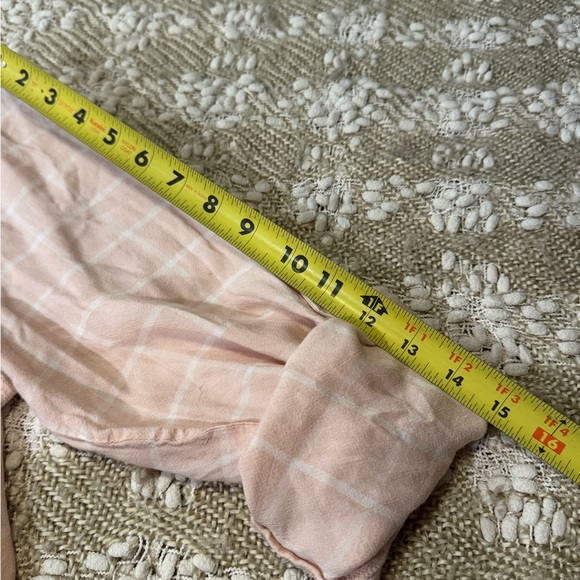 Calvin Klein Light Pink Plaid Button-Down Shirt size M - Picture 7 of 9